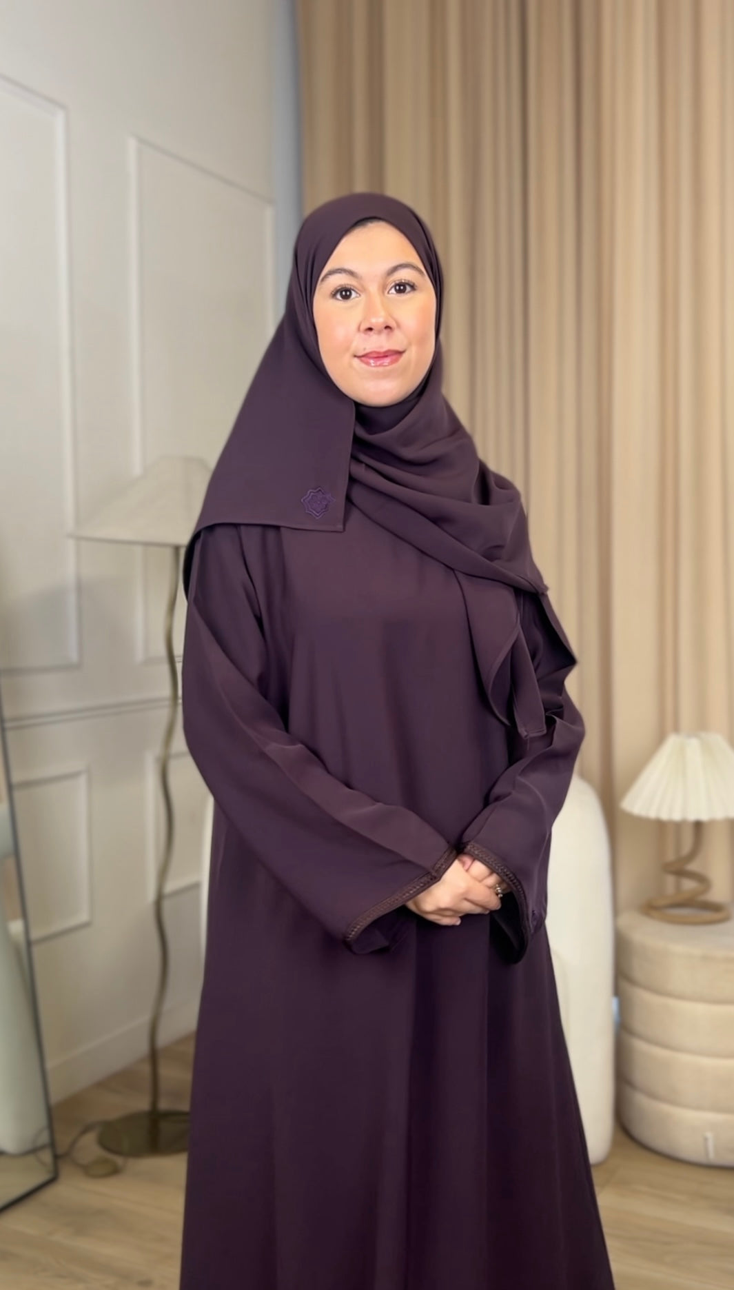 ABAYA SITR - MULBERRY