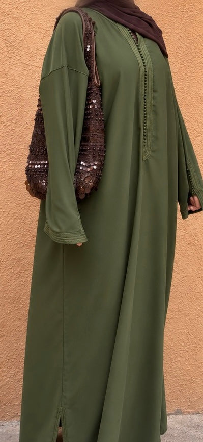 Made to order Khaki monochrome double sfifa Gandora