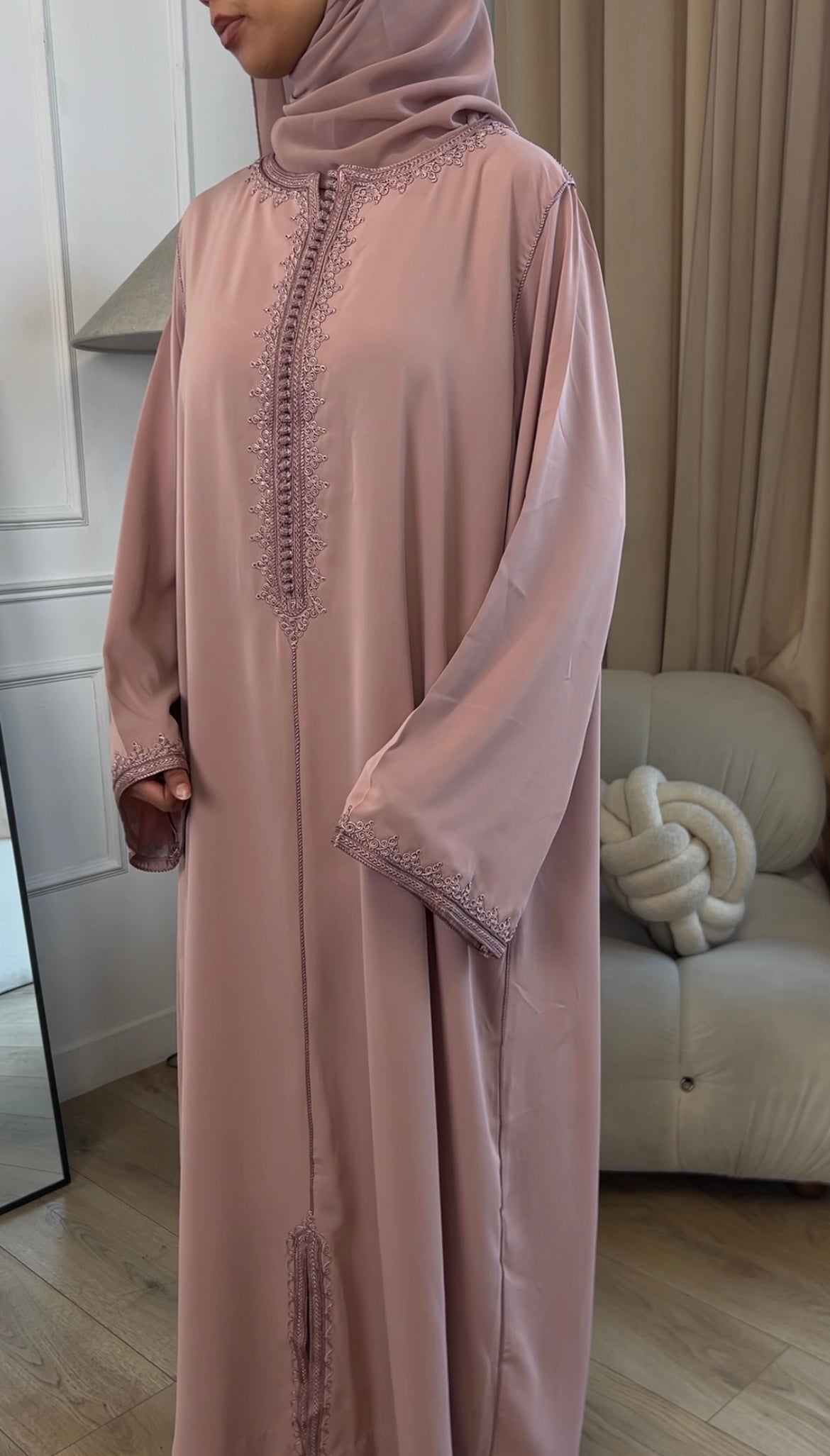 Blush pink Luxe Gandora