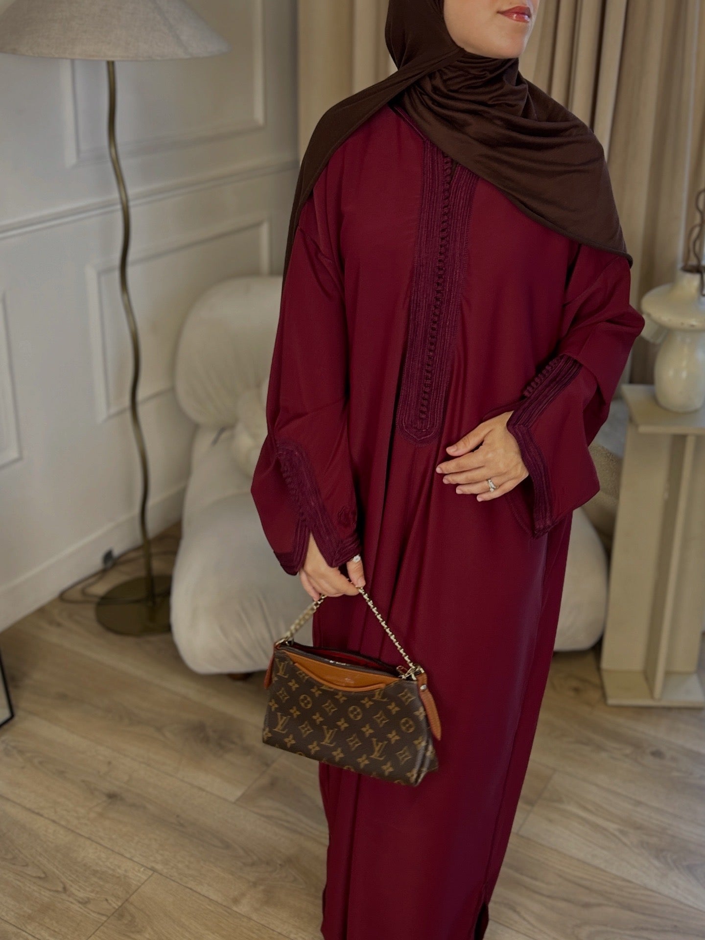 Autumn in Morocco Gandora Burgundy (Double Sfifa)