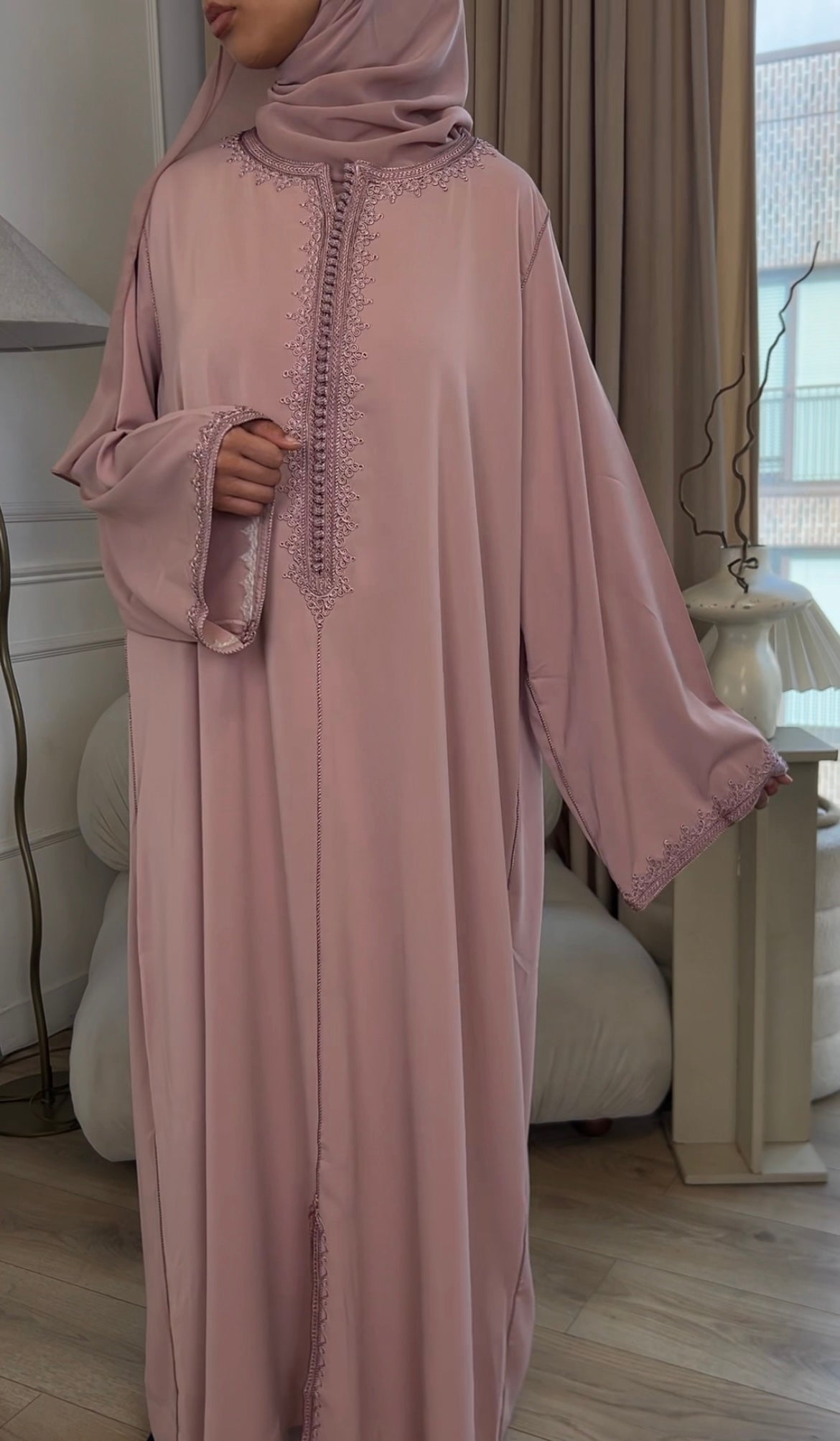 Blush pink Luxe Gandora