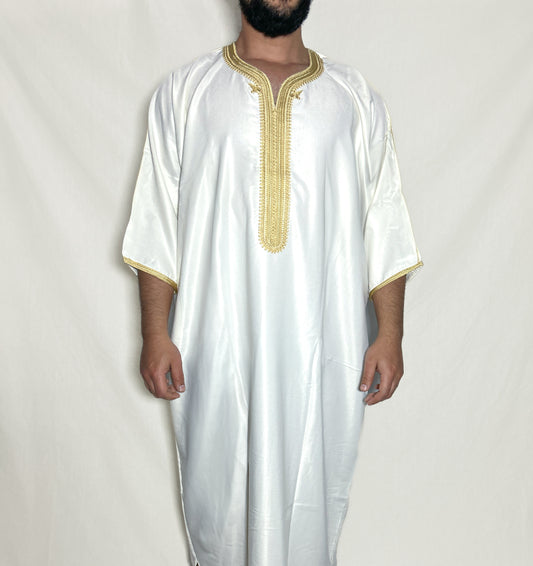 White & Gold Men’s Gandora