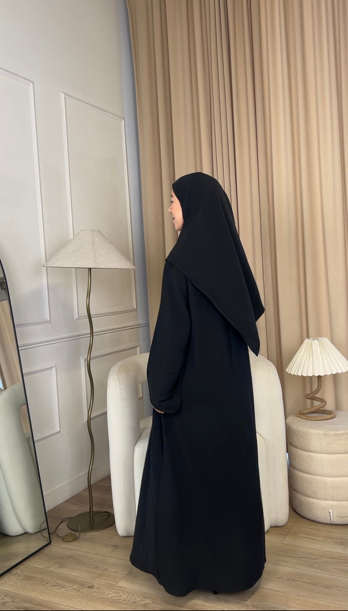 Luxe Sitr Beldi Abaya Collection - with matching hijab
