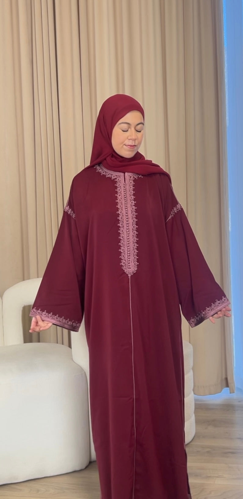 Autumn in Morocco - Luxe Gandora Embroidery Edition