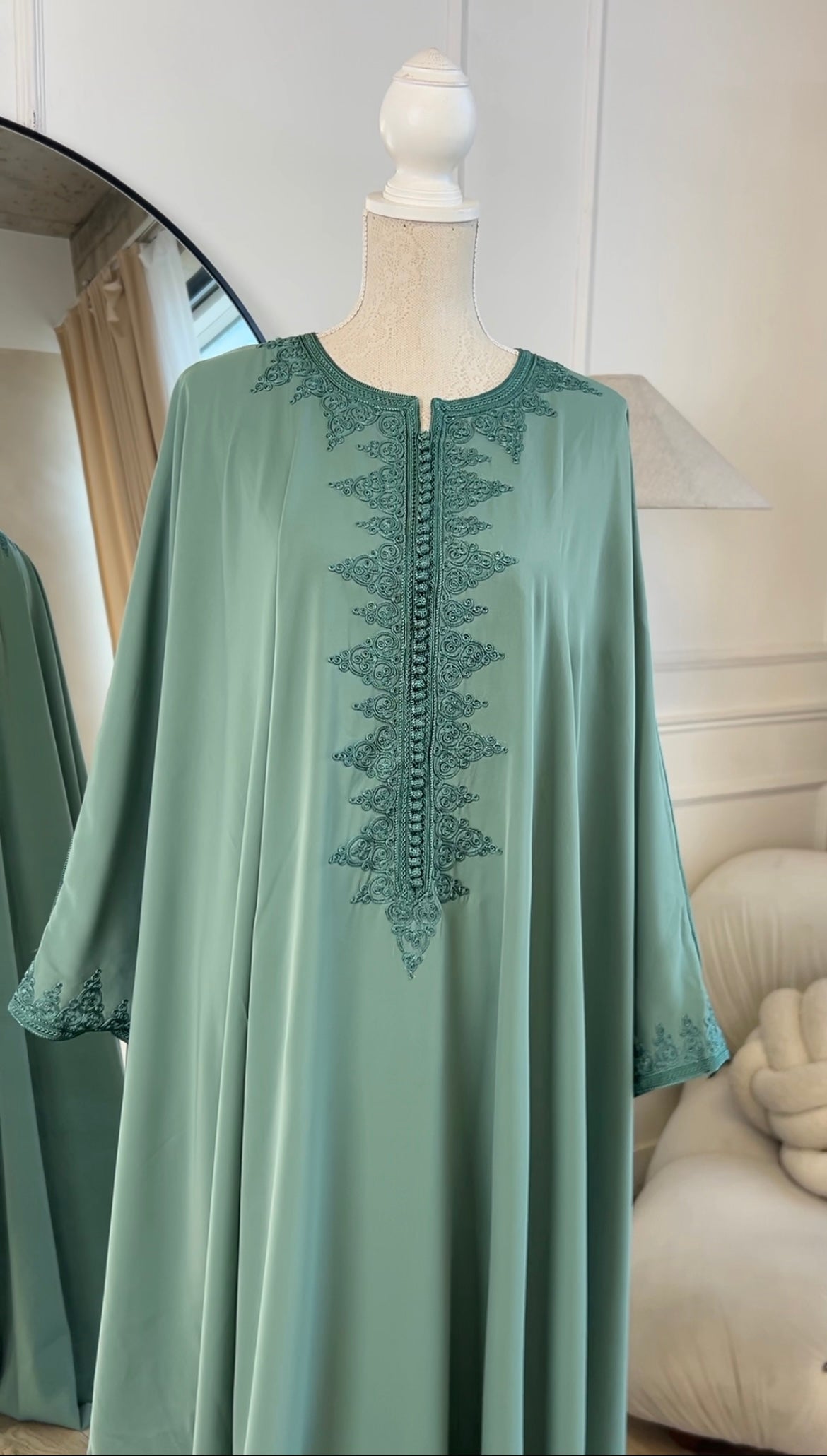 Luxe Teal Farasha - (plus girl friendly)