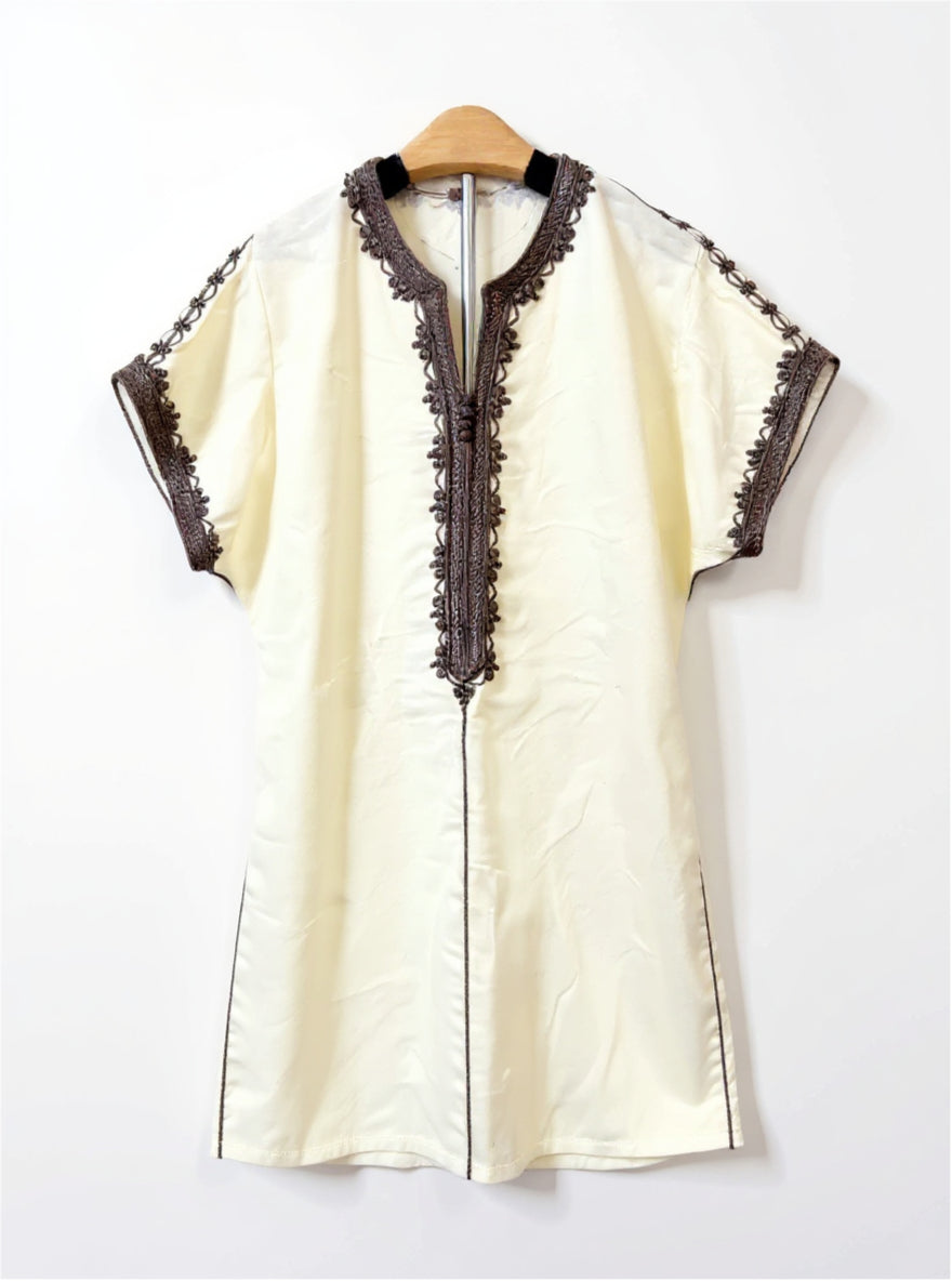 Cream & Taupe Boy Gandora