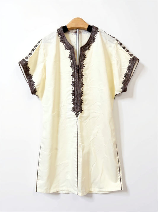 Cream & Taupe Boy Gandora