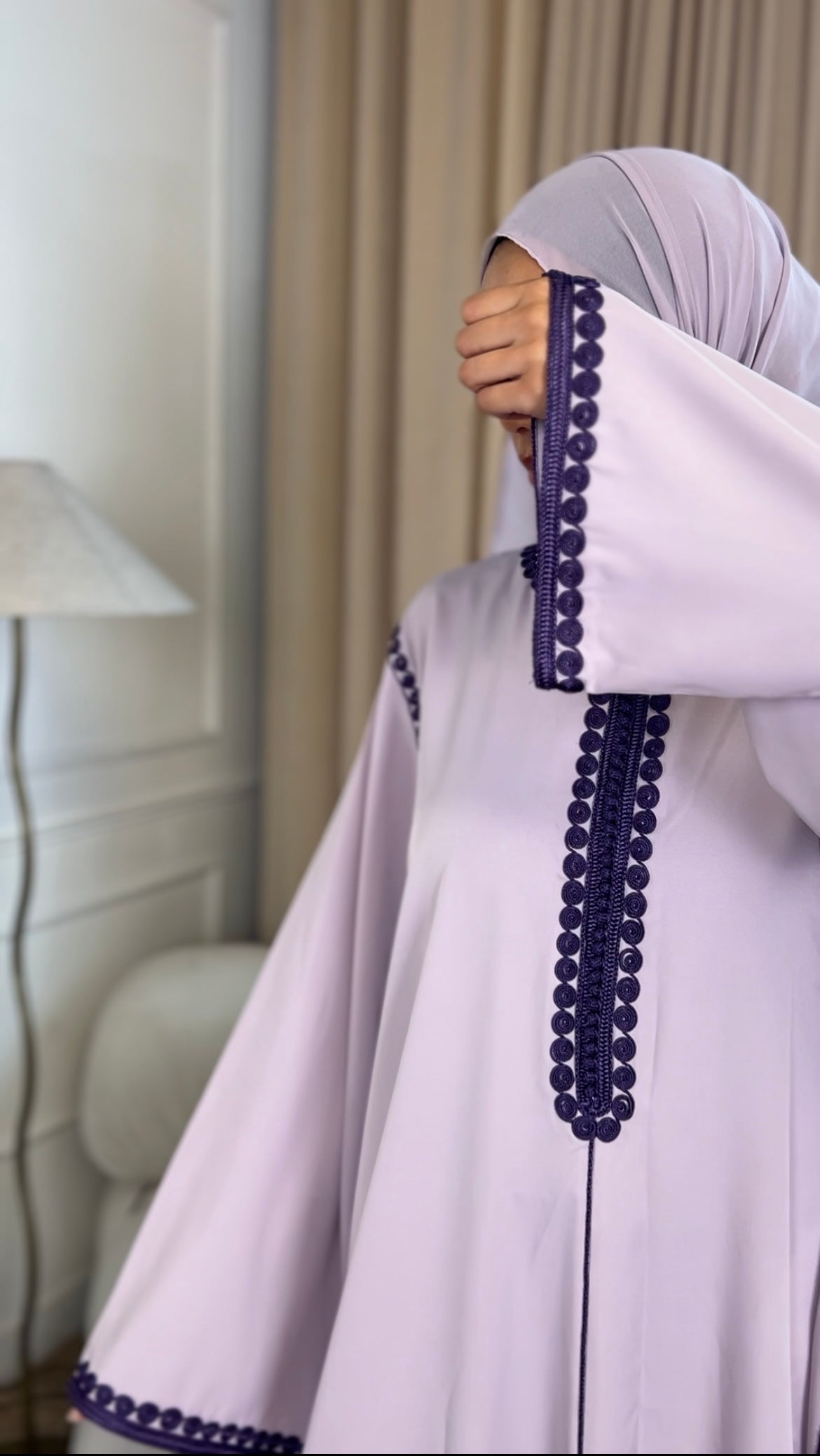 Lilac / lavender Luxe Gandora