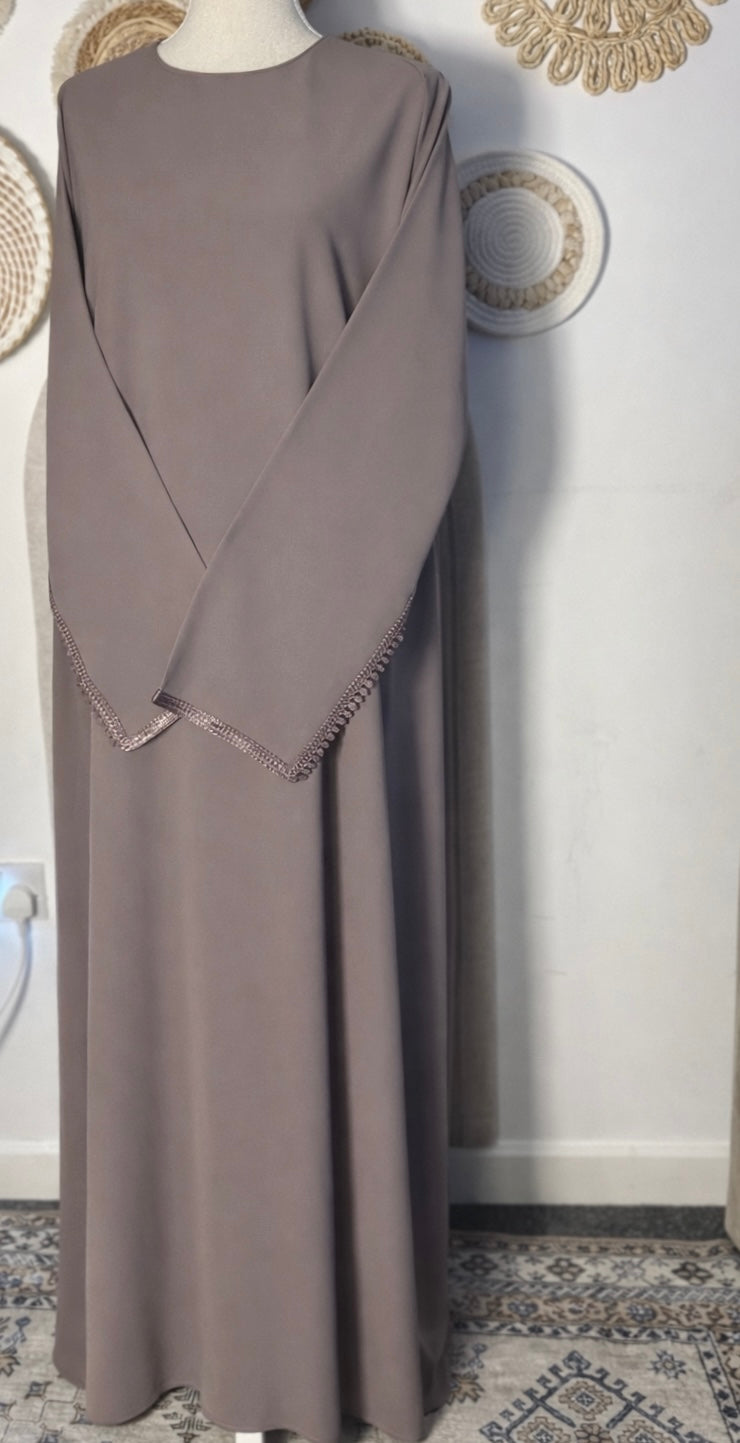 Luxe Sitr Beldi Abaya Collection - with matching hijab